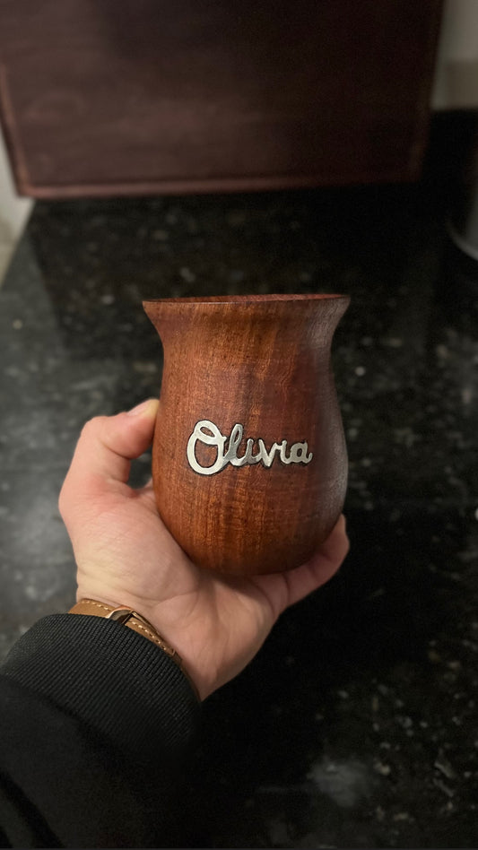 Camionero con Nombre Incrustado en Cursiva