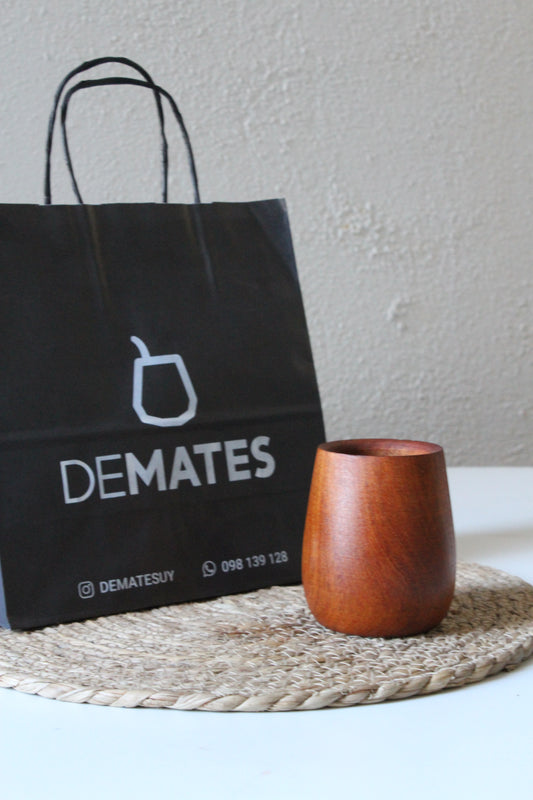 Mate de Algarrobo Modelo Vasito