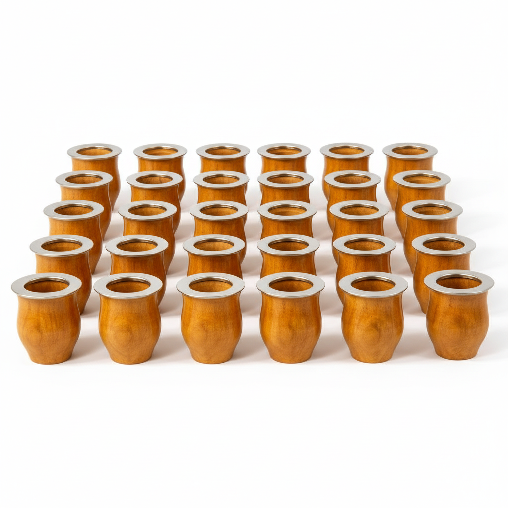 Pack x 30 Mates Camionero con Virola de Acero – Línea Revendedores