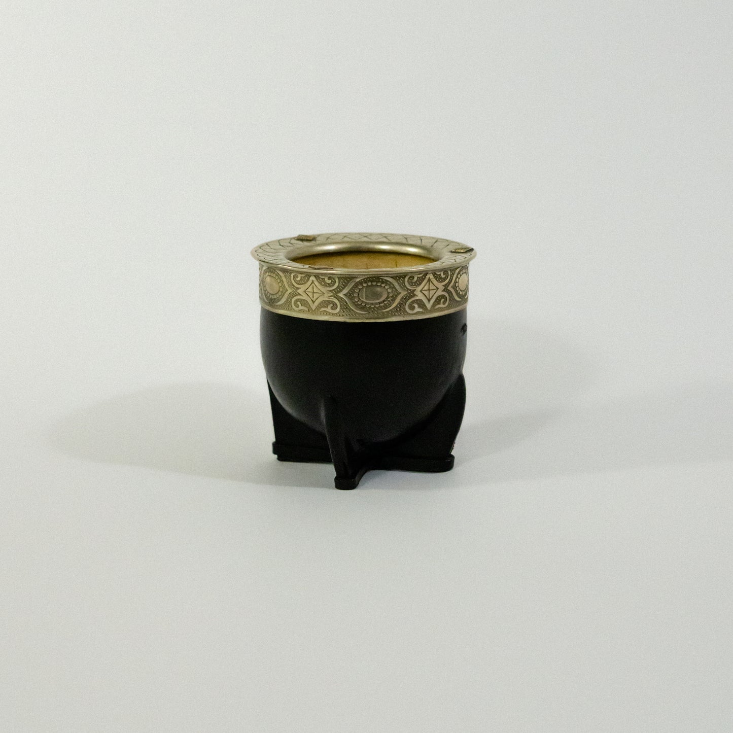 Mate Imperial de Calabaza Forrado en Cuero