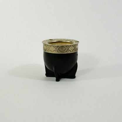 Mate Imperial de Calabaza Forrado en Cuero