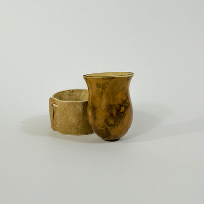 Posa Mate de Cuero Crudo