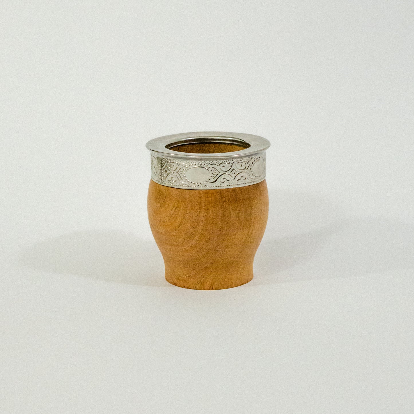 Mate Imperial de Algarrobo con boquilla de Acero Inoxidable