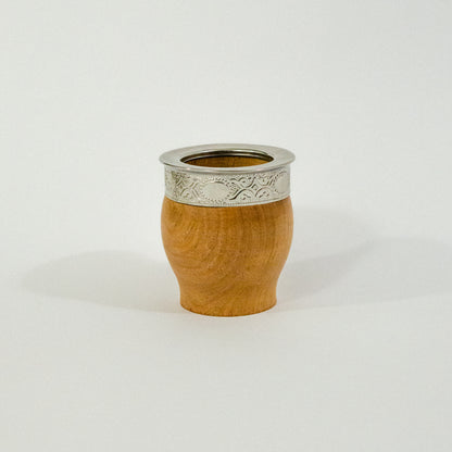 Mate Imperial de Algarrobo con boquilla de Acero Inoxidable