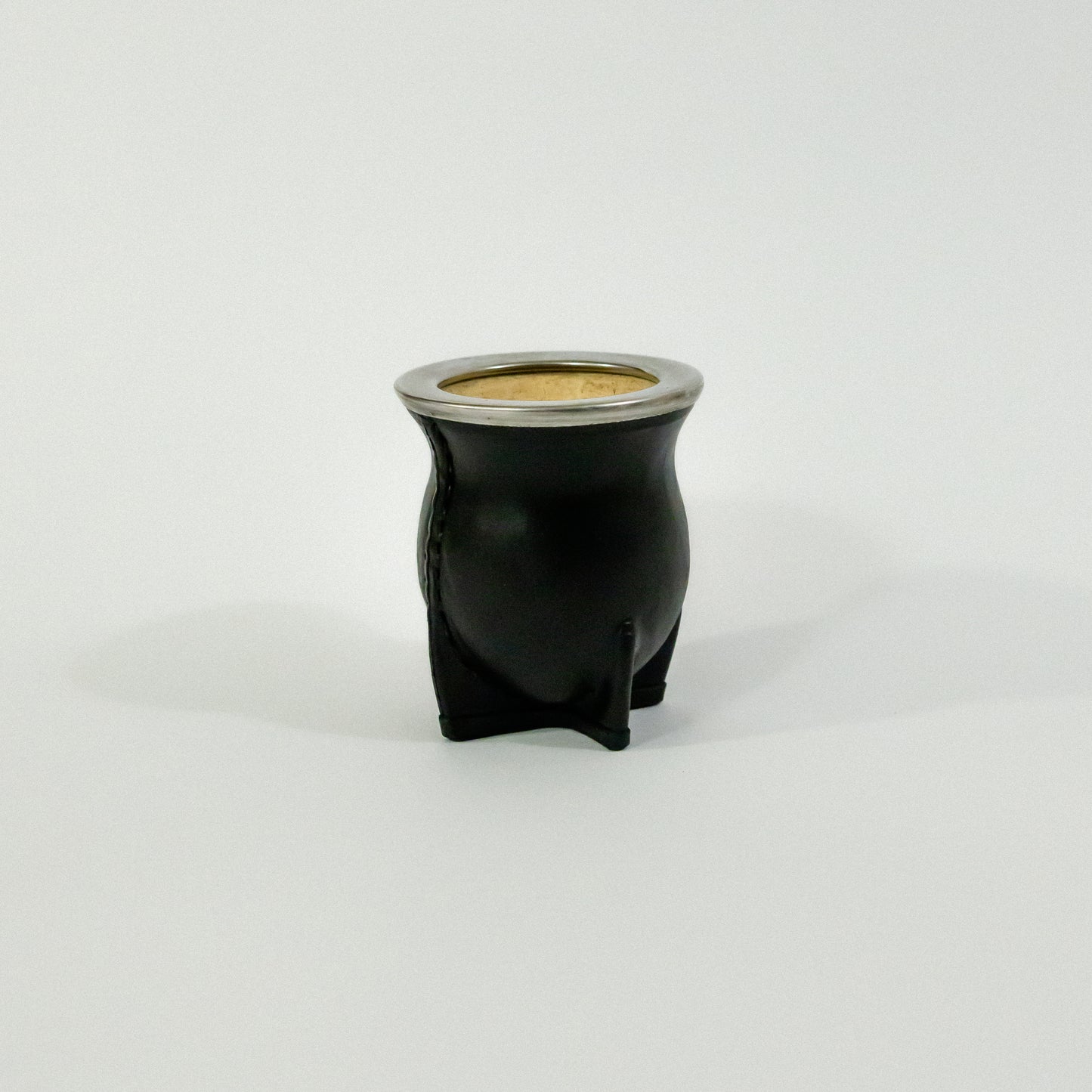 Mate Camionero de Calabaza  PREMIUM Forrado en Cuero