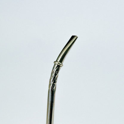 Bombillon de Alpaca Cincelada