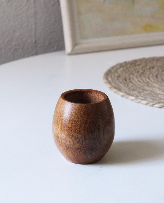 Mate de Algarrobo Modelo Huevito