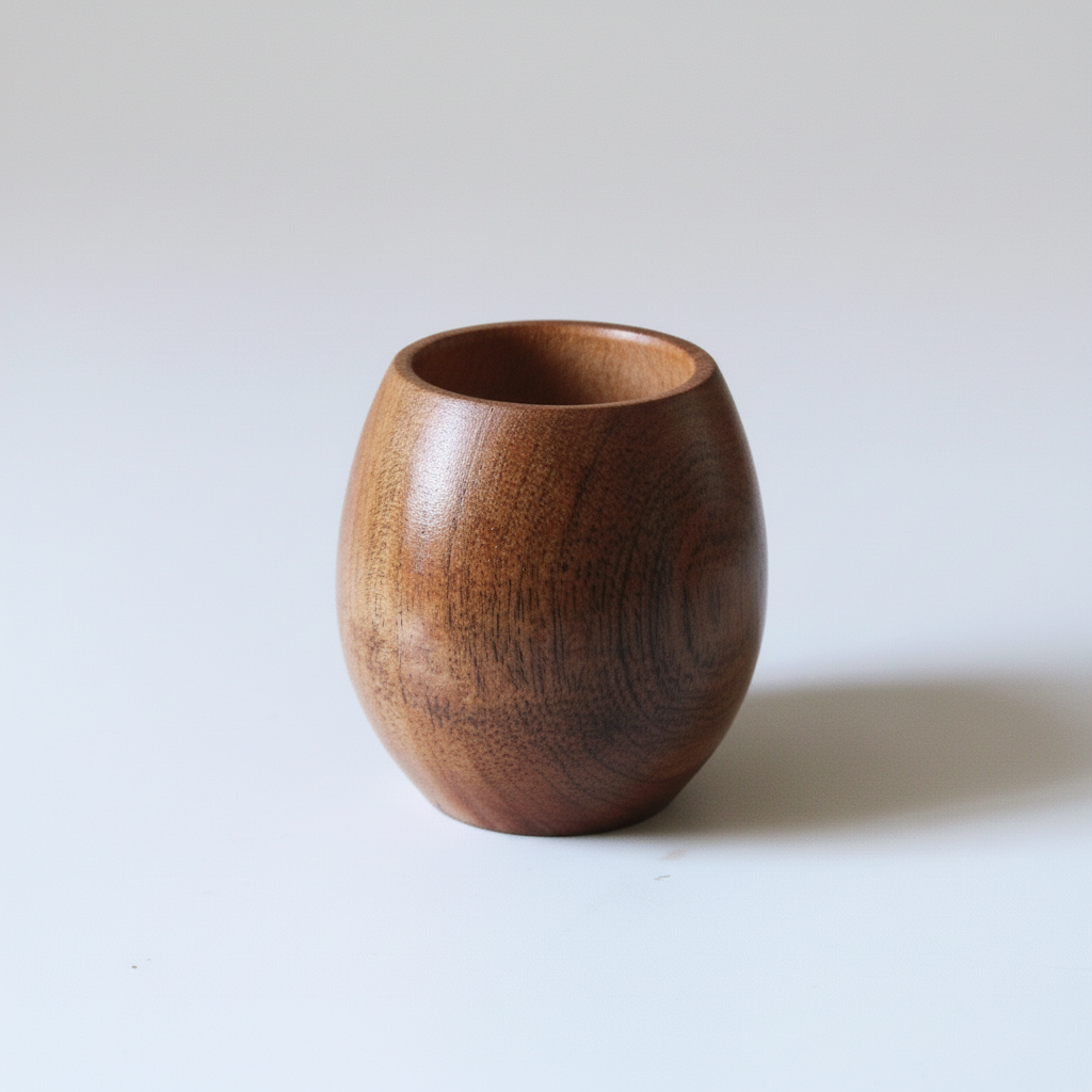 Mate de Algarrobo Modelo Huevito