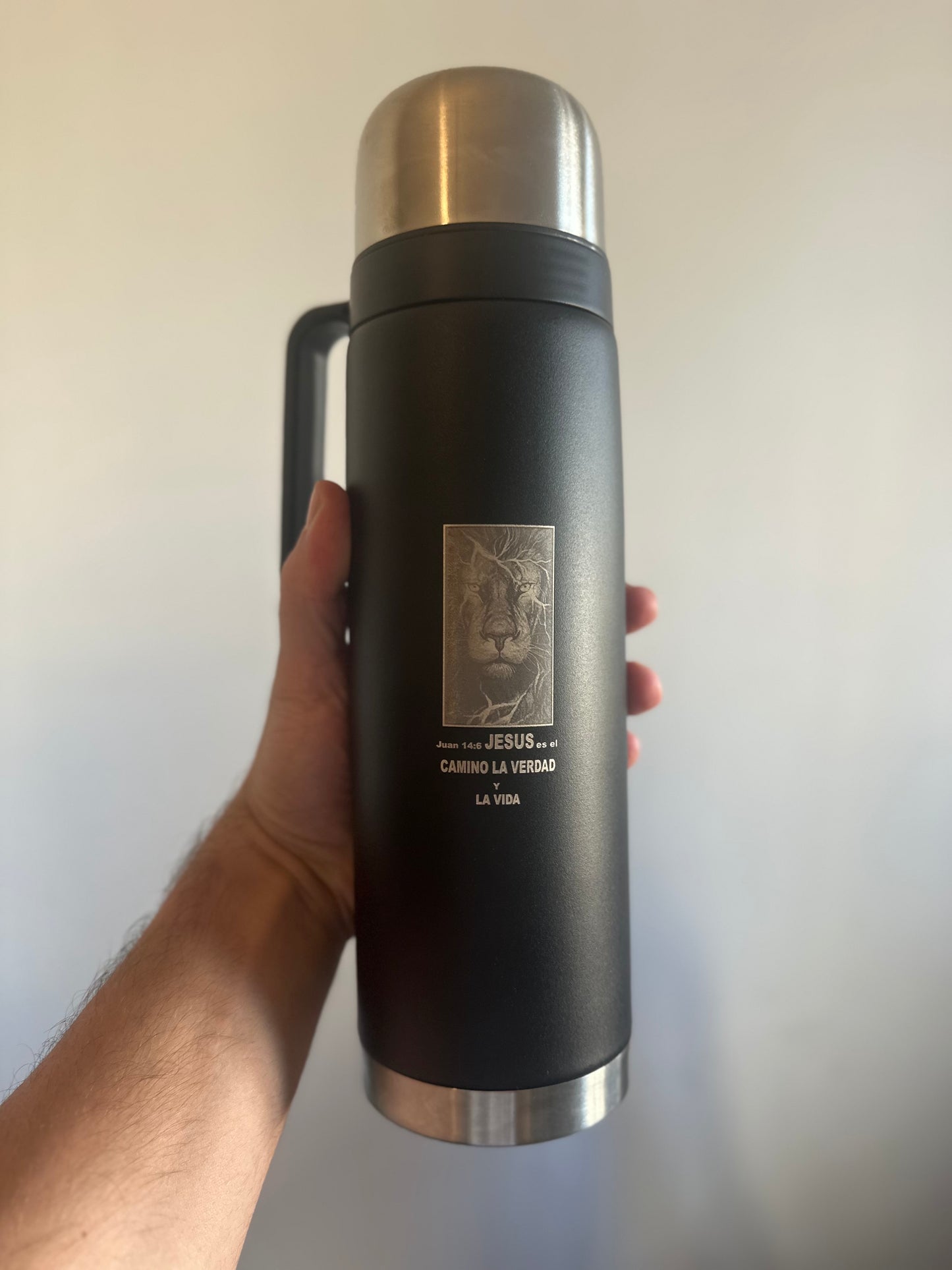 Termo Acero Inoxidable Doble Pared NEGRO