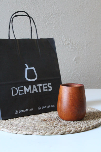 Mate de Algarrobo Modelo Vasito