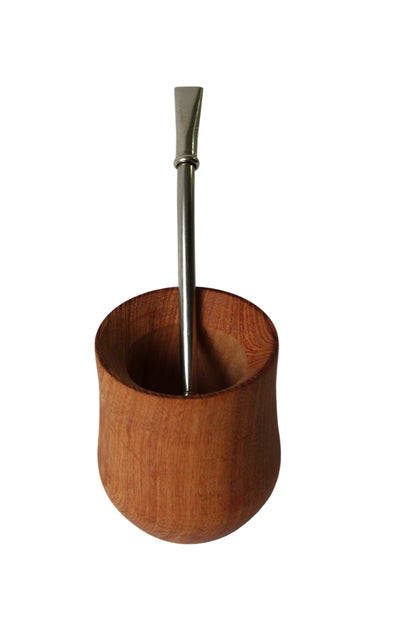 KIT 12- Bocon de Algarrobo + Bombilla de Alpaca