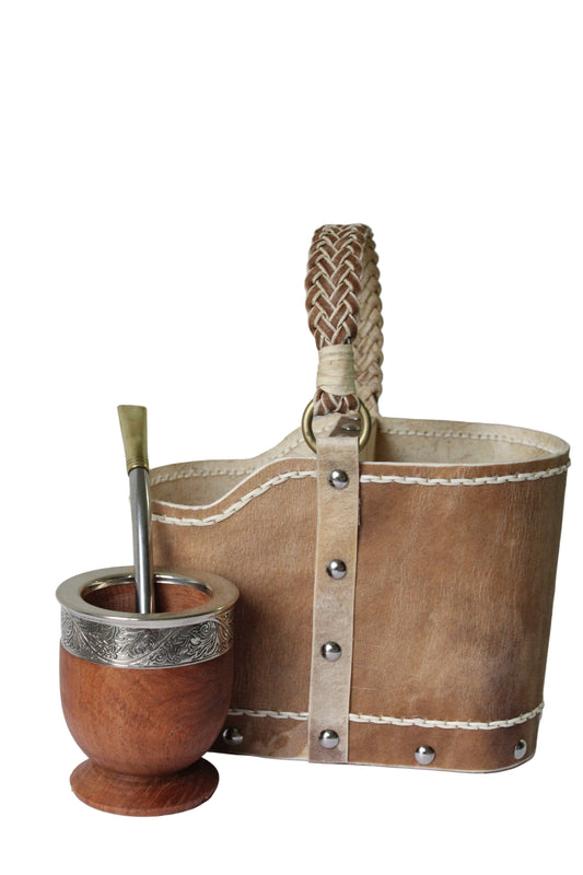 Kit 1 - Matera Cuero Crudo + Imperial + Bombillon