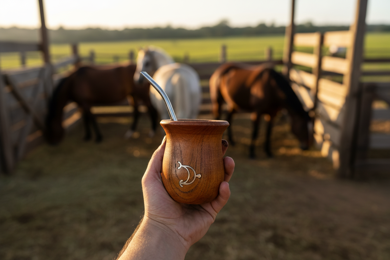 Camionero con Marca de Ganado en Alpaca o Broce