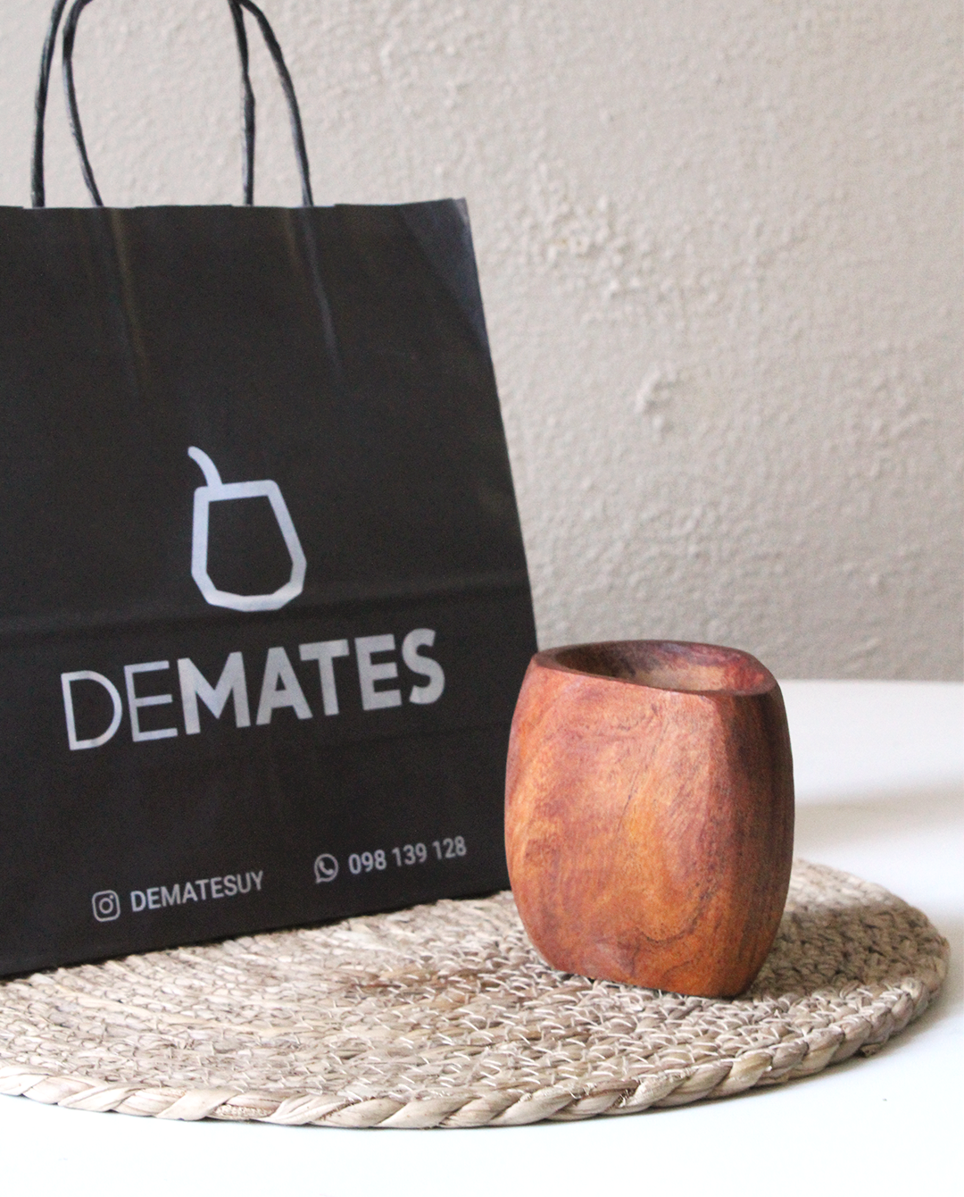 Mate de Algarrobo Modelo Ranchero