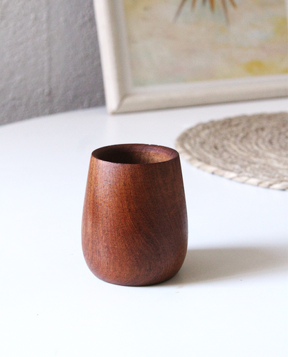 Mate de Algarrobo Modelo Vasito