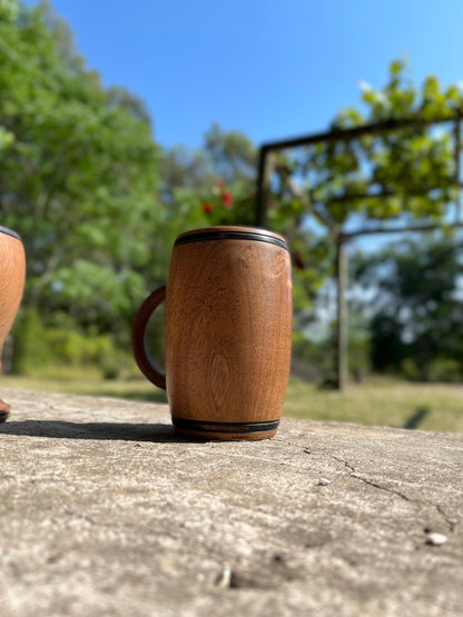 Jarra cervecera de algarrobo 500 ml