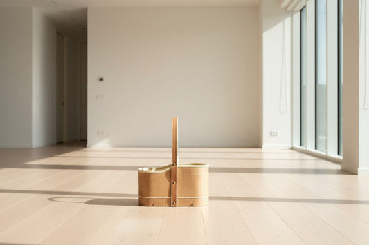 Matera Cuero Crudo Asa de Cuero