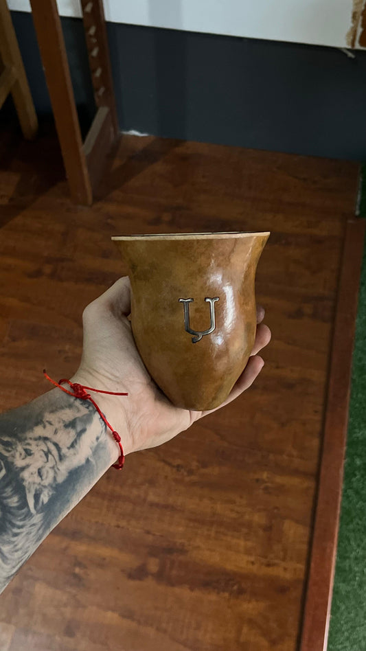 Camionero de Calabaza con Marca de Ganado Incrustada