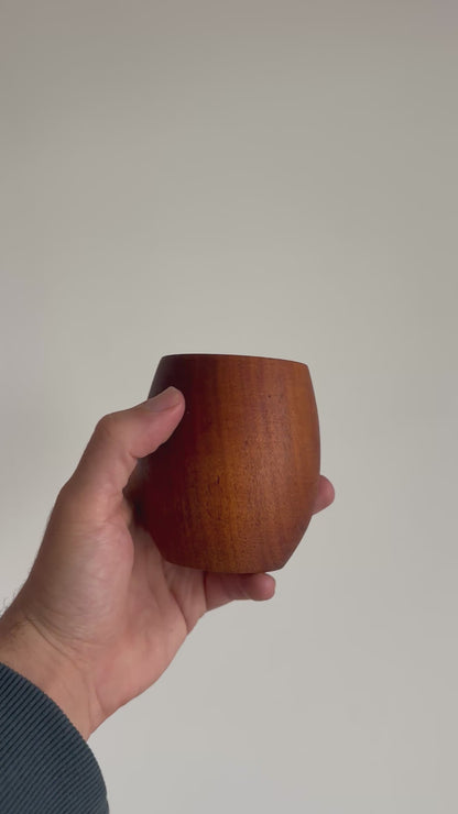 Mate de Algarrobo Modelo Huevito